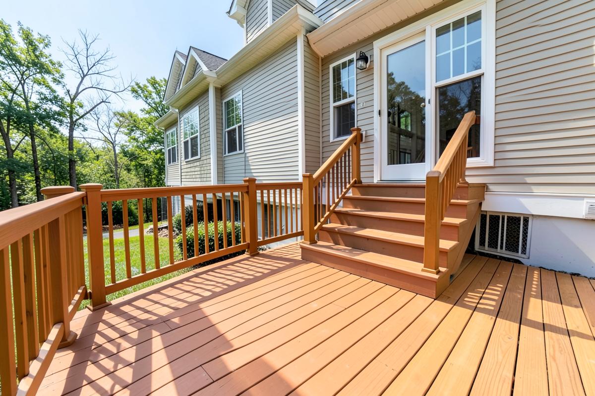 Deck Demolition & Rebuild after completion