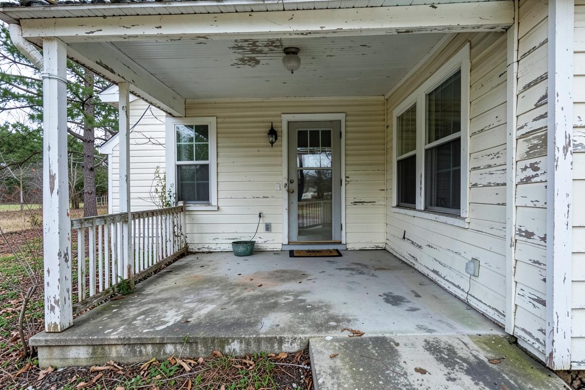 Front Porch Enclosure before work began